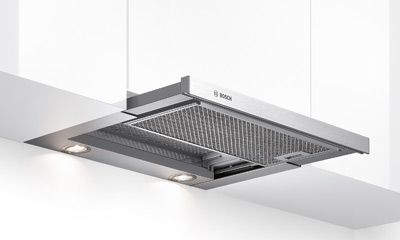 Bosch-Dunstabzugshaube mit LED-Beleuchtung. Bosch-Dunstabzugshaube mit LED-Beleuchtung.